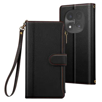 Folio torbica za Redmi Note 14 Pro / 14 Pro Plus s patentnim zatvaračem i odvojivom uzicom