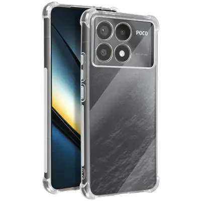 Maska za Xiaomi Poco F6 Pro Otporna na udarce, fleksibilna, ojačani kutovi