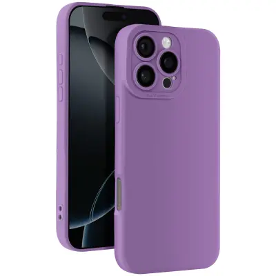 Maska za iPhone 16 Pro Max glatki silikon zaštićen blok kamere