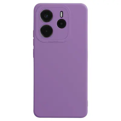 Maska za Xiaomi Redmi Note 14 4G Glatki silikon Zaštićeni blok kamere