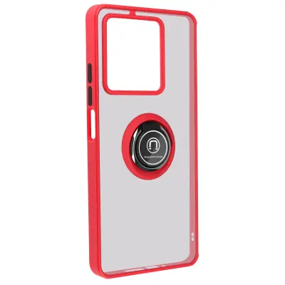 Maska za Xiaomi Redmi Note 13 5G s metalnim prstenom i funkcijom postolja
