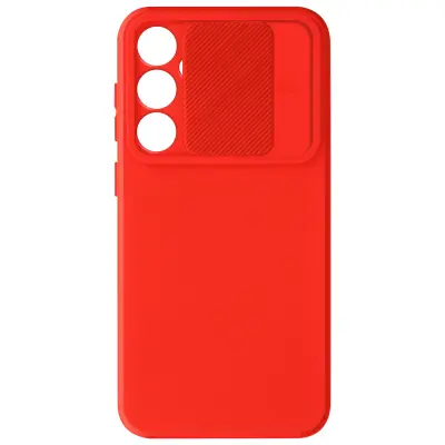 Maska za Samsung Galaxy S23 FE silikonska s kliznim poklopcem za kameru