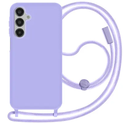 Polukruta futrola s mekom površinom i trakom za Samsung Galaxy A16