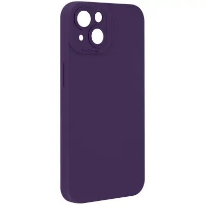 Maska za iPhone 14 mat silikon za zaštitu kamere