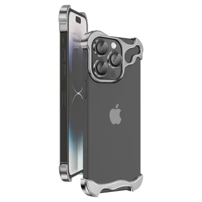 Zaštitni dizajn za iPhone 14 Pro Max Ojačana metalna bumper maska