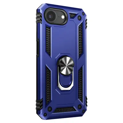 Maska za iPhone 16e Hibridna s magnetskim prstenom za podršku