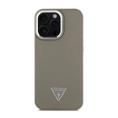 Maska za iPhone 16 Pro Max otporna na udarce sa zrnastim efektom i trokutastim logotipom