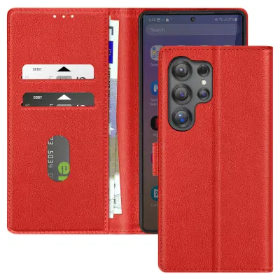 Torbica za Samsung S25 Ultra preklopna novčanik i video stalak