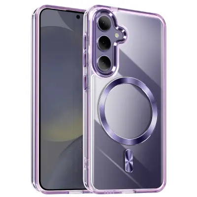 MagSafe maska za Samsung S24 Plus i S25 Plus Crystal Color poleđina