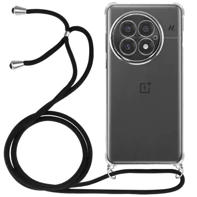 Maska za OnePlus 13 silikon otporna na udarce s pletenom uzicom