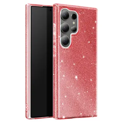 Šljokičasta maska za Samsung Galaxy S24 Ultra silikon Ultra tanka