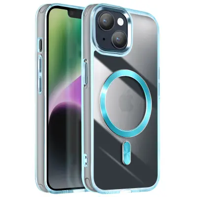 MagSafe maska za iPhone 14 i 13 Crystal Color poleđina