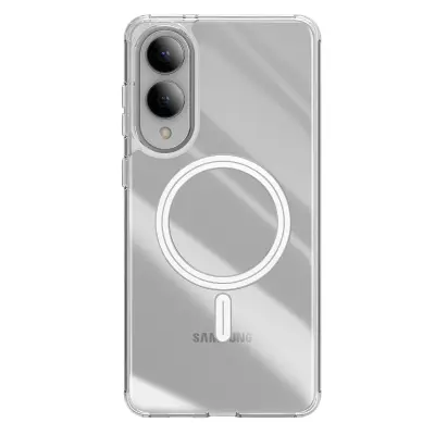 Maska MagSafe za Samsung Galaxy S25 Edge, polikarbonat, silikonski gel