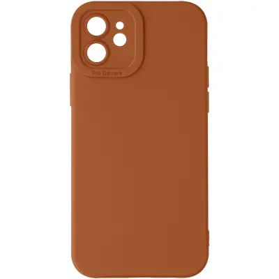 Maska za iPhone 12 mat silikon za zaštitu kamere