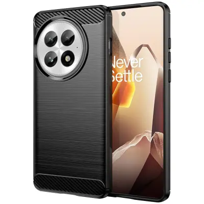 Maska za OnePlus 13 silikon dizajn brušenog karbona