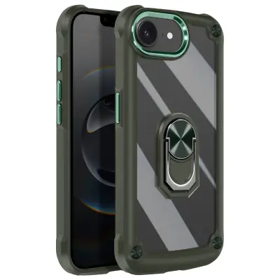 Maska za iPhone 16e s magnetskim prstenom za podršku za video
