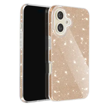 Šljokičasta maska za iPhone 16 Plus hibridna Glamour dizajn