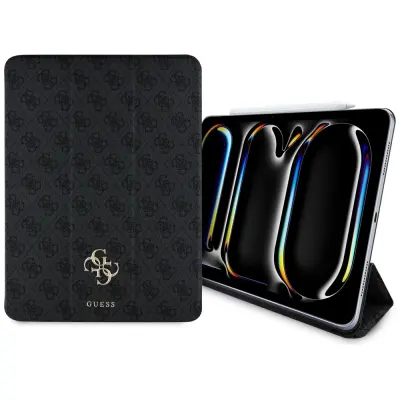 GUESS futrola za iPad Pro 13 2024. s logotipom 4G i magnetskim zatvaračem
