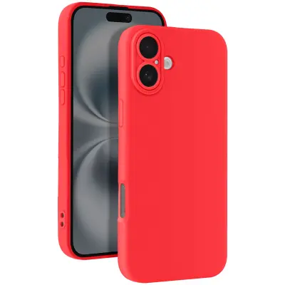 Maska za iPhone 16 Plus glatki silikon zaštićen blok kamere
