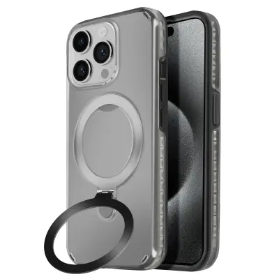 MagSafe maska za iPhone 15 Pro otporna na udarce sa sklopivim postoljem