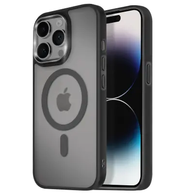 MagSafe maska za iPhone 14 Pro mat mliječna poleđina rub