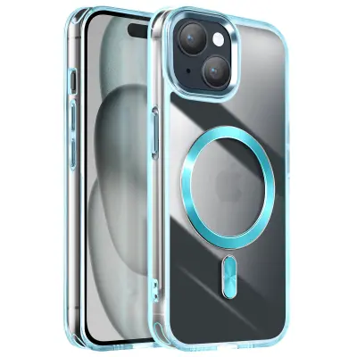 MagSafe maska za iPhone 15 Crystal Color poleđina