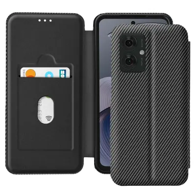 Torbica za Motorola Moto G55 karbonska vlakna anti-RFID
