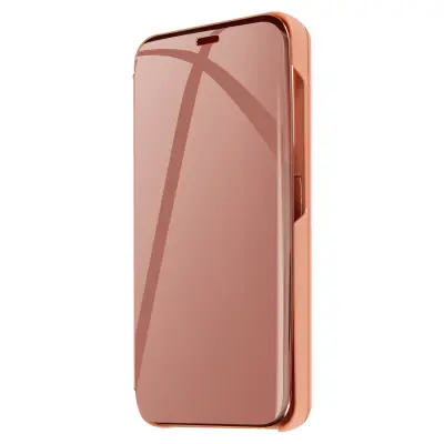 Torbica za Samsung Galaxy S24 preklopna efekt ogledala stalak