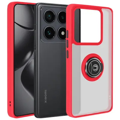 Maska za Xiaomi 14T Pro s metalnim prstenom za video postolje
