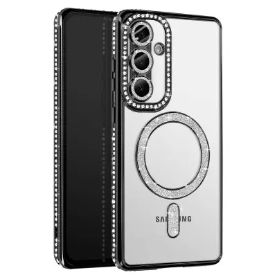 Dijamantna maska za Samsung Galaxy A56 MagSafe Kontura Strass