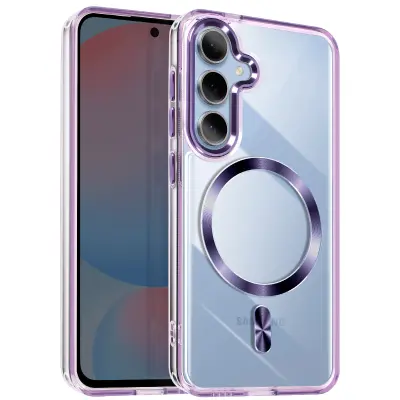 MagSafe maska za Samsung Galaxy S24 i S25 Crystal Color poleđina