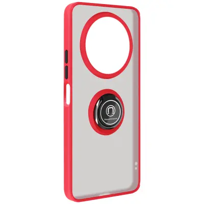 Maska za Xiaomi Redmi A3 s metalnim prstenom i funkcijom postolja