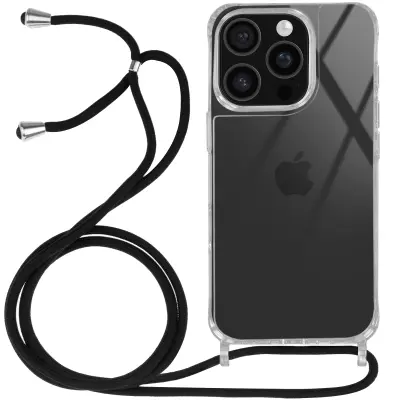 Maska za iPhone 16 Pro Max silikon otporna na udarce s pletenom uzicom