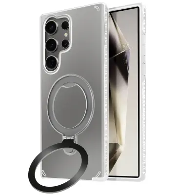 MagSafe maska za Samsung Galaxy S24 Ultra otporna na udarce sklopivo postolje