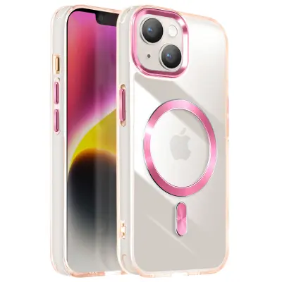 MagSafe maska za iPhone 14 i 13 Crystal Color poleđina