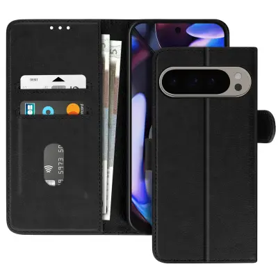 Torbica za Google Pixel 9 Pro XL preklopni novčanik i stalak za video