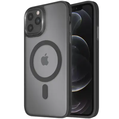 MagSafe maska za iPhone 12 Pro i 12 mat mliječna poleđina rub