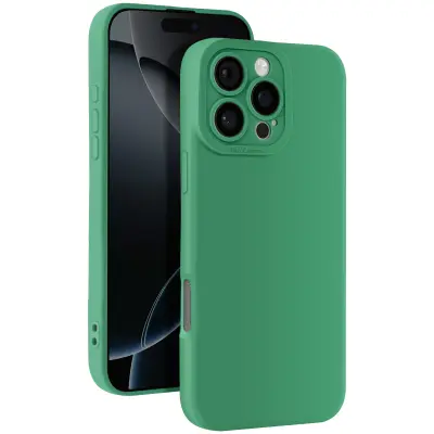 Maska za iPhone 16 Pro Max glatki silikon zaštićen blok kamere