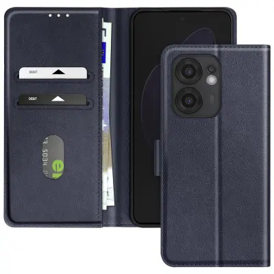 Torbica za Oppo Reno 13 F / 13 FS preklopna novčanik i video stalak