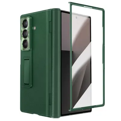 Integralna maska za Samsung Galaxy Z Fold 7 s kaljenim staklom i postoljem