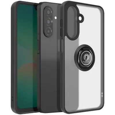 Maska za Samsung Galaxy A26, magnetski prsten, prozirna pozadina