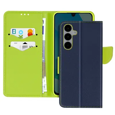 Torbica za Samsung Galaxy A16 novčanik Saffiano Fancy koža