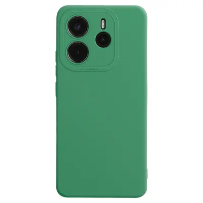 Maska za Xiaomi Redmi Note 14 4G Glatki silikon Zaštićeni blok kamere