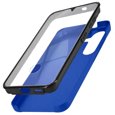 Potpuna maska za Samsung S24, kruta i prednja mekana na dodir
