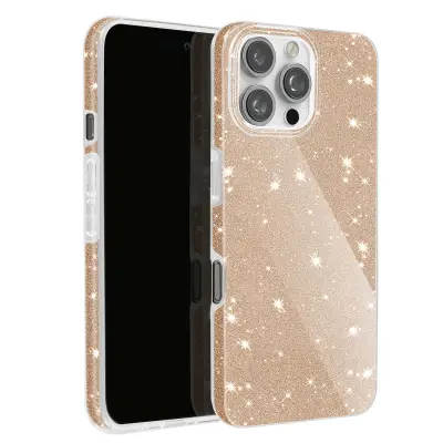 Šljokičasta maska za iPhone 16 Pro Max hibridna Glamour dizajn