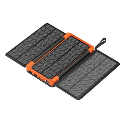 Powerbank Alya Solarni 20000 mAh s lampom Micro USB / USB-C / Lightning