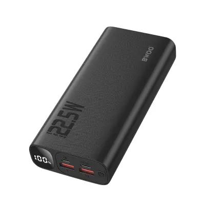 Baterija vanjska 20000mAh s 2 USB + USB-C, kompaktni LED ekran
