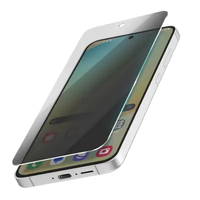Zaštita zaslona kaljeno staklo za Samsung Galaxy S24 FE Anti-Spy