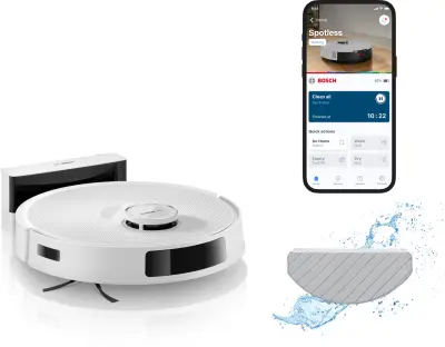 Usisavač robot Bosch BCRC2W, Spotless Advanced