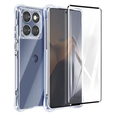 Otporna maska za Motorola Edge 60 Fusion i 60 i kaljeno staklo 9H
